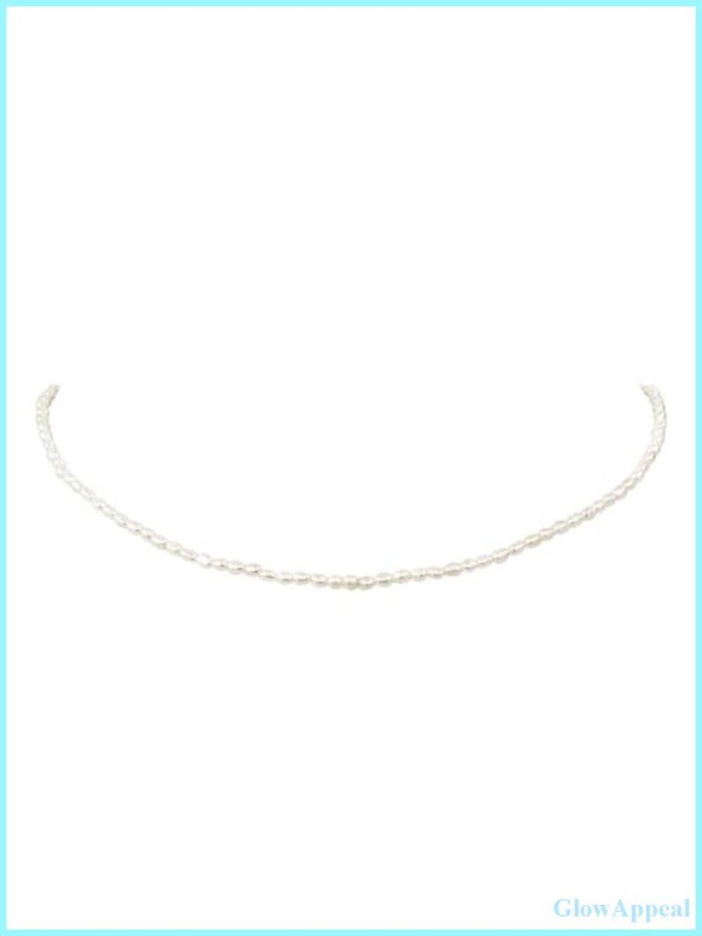 Freshwater Pearl Choker Necklace Dainty Adjustable 14-17in